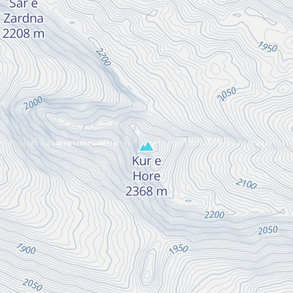 Map of Kur e Hore