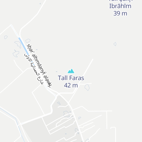 Map of Tall Faras