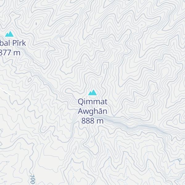 Map of Qimmat Awghān