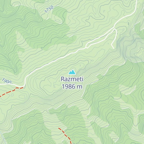 Map of Razmeti