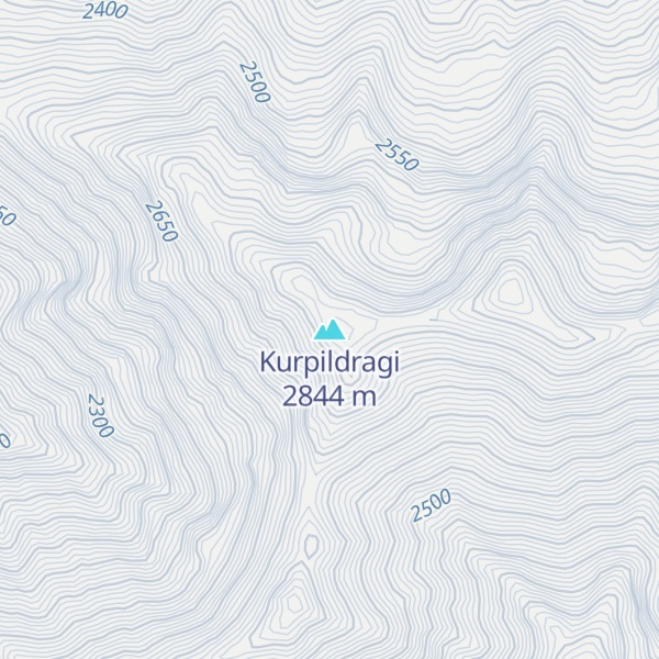 Map of Kurpildragi