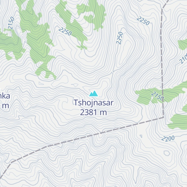 Map of Tshojnasar
