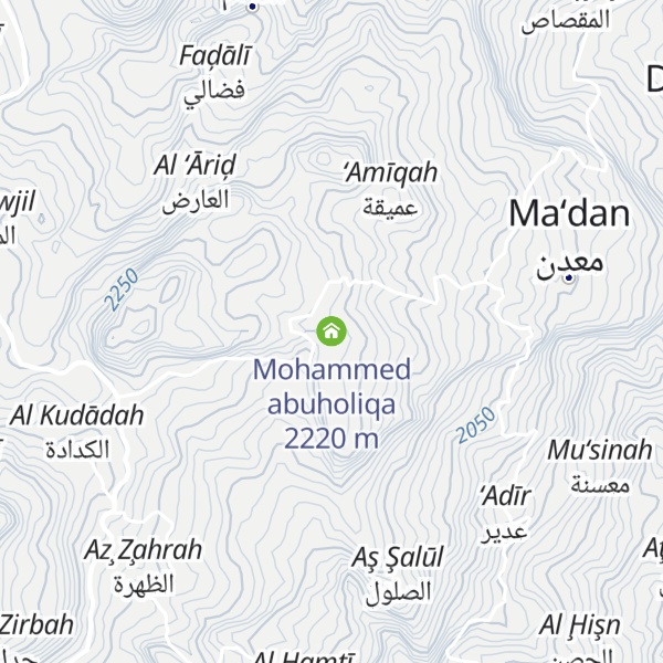 Map of Mohammed abuholiqa