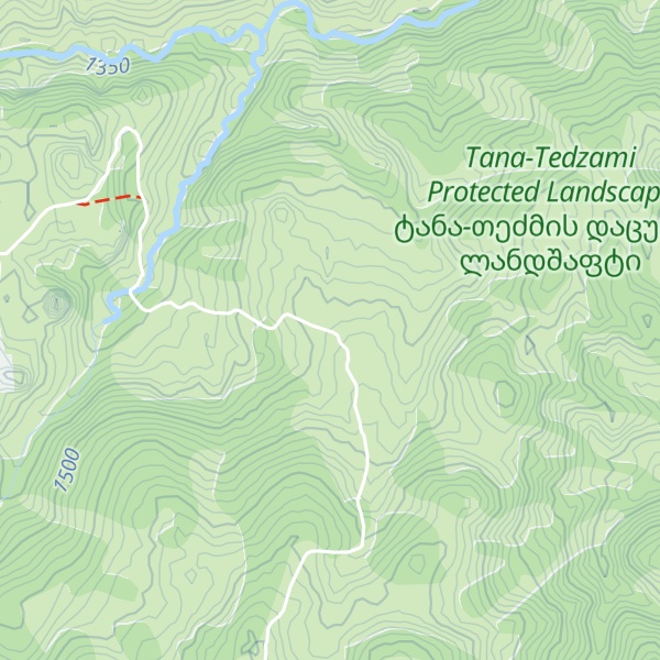 Map of Monadireebis Dasarch`eni  K`oxi