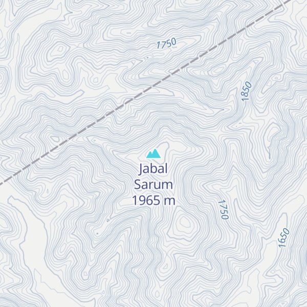 Map of Jabal Sarum