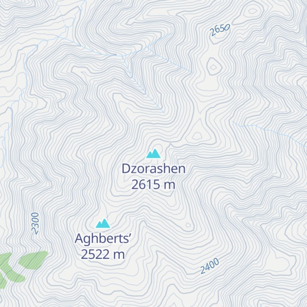 Map of Dzorashen