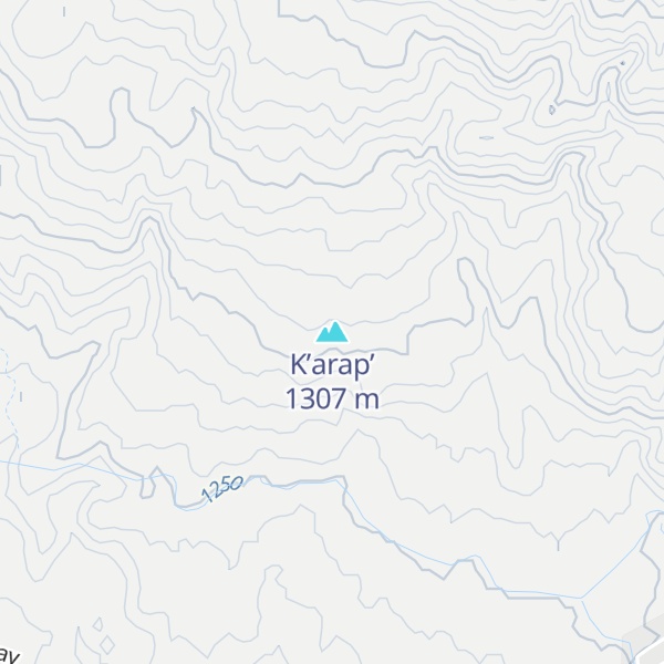 Map of K’arap’
