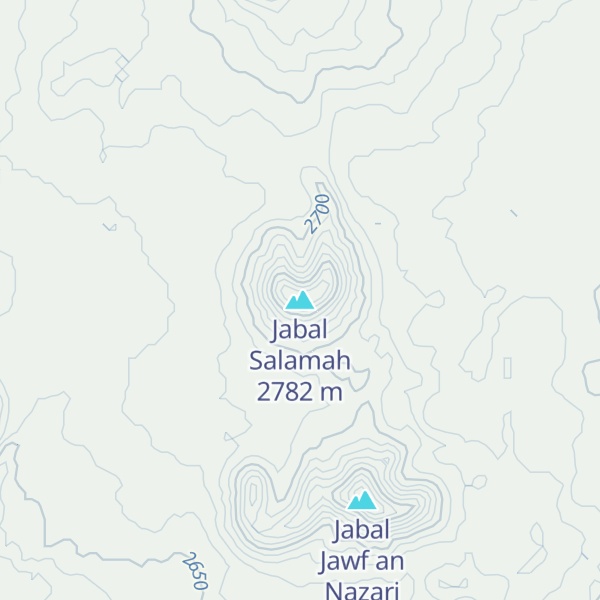 Map of Jabal Salamah