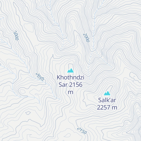 Map of Khothndzi Sar