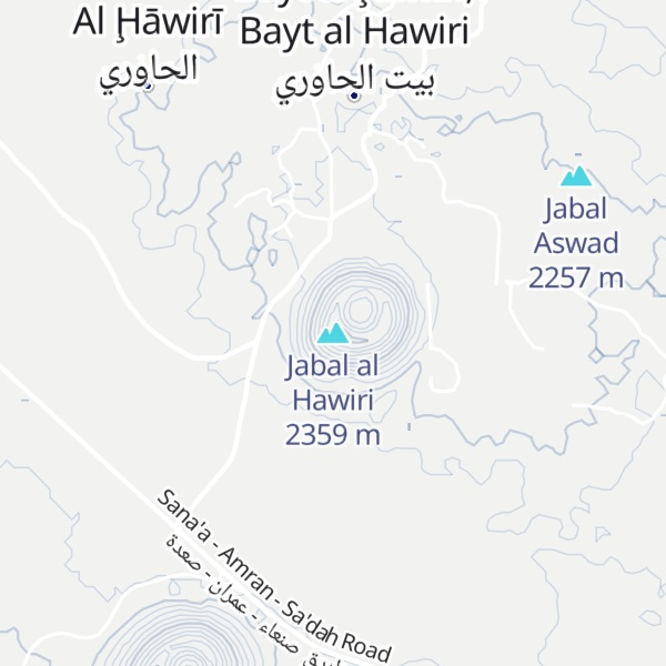 Map of Jabal al Hawiri