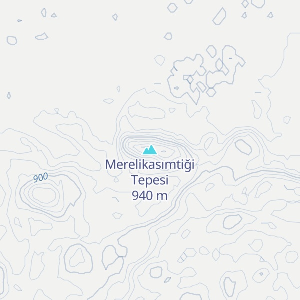 Map of Merelikasımtiği Tepesi