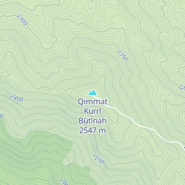Map of Qimmat Kurrī Būtīnah