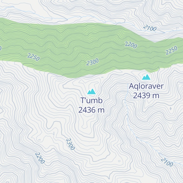 Map of T’umb