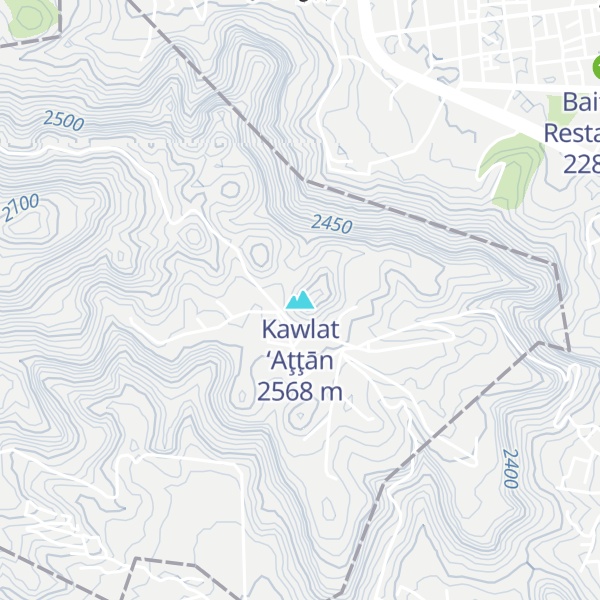Map of Kawlat ‘Aţţān