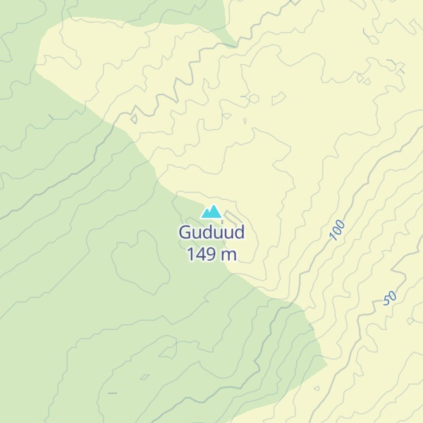 Map of Guduud