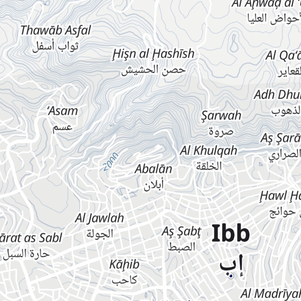 Map of جبل ربي