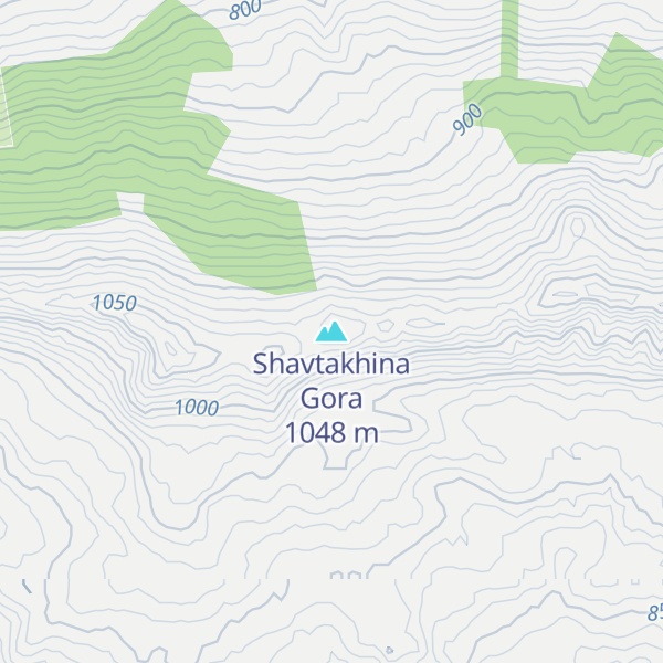 Map of Shavtakhina Gora