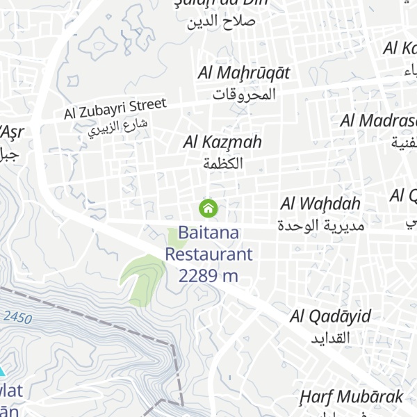 Map of Baitana Restaurant