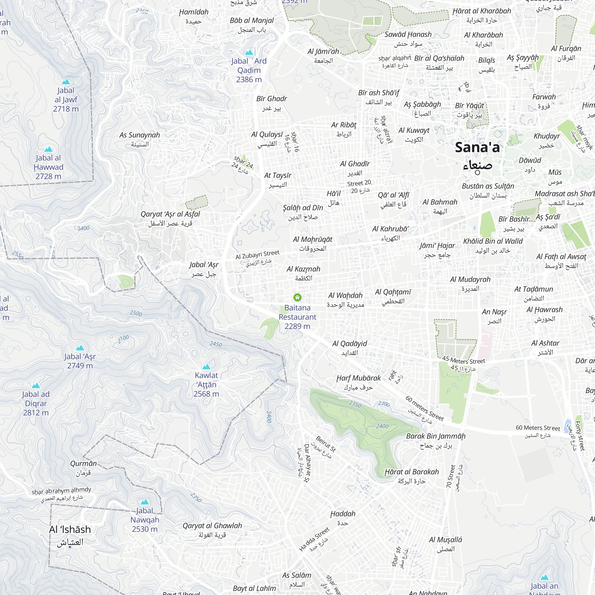 Baitana Restaurant map