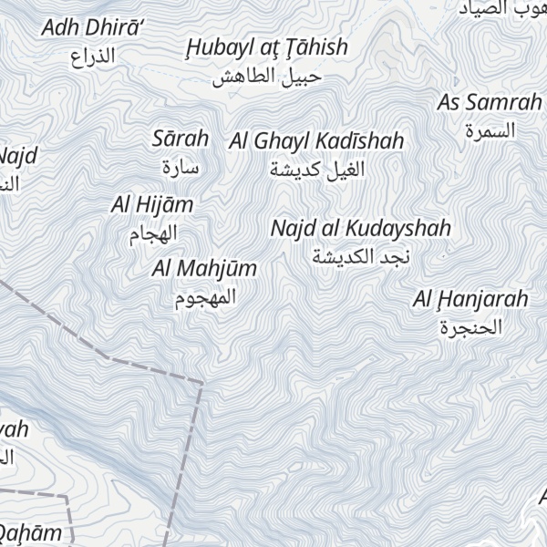 Map of Jabal Hanu