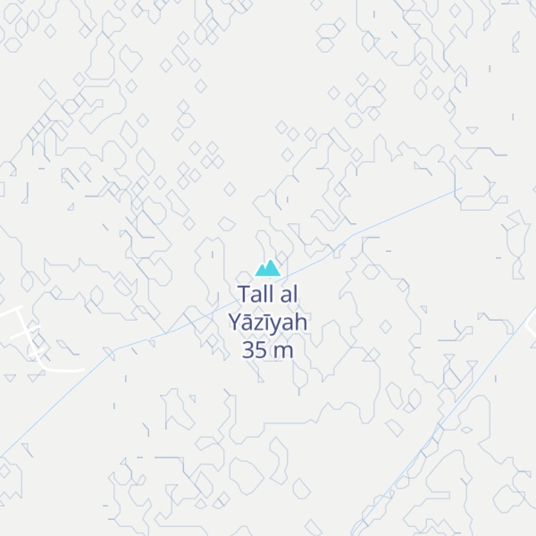 Map of Tall al Yāzīyah