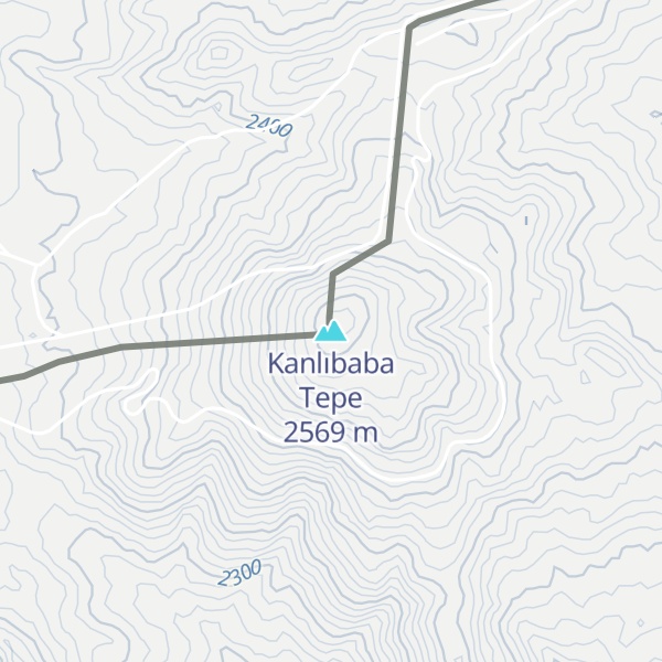 Map of Kanlıbaba Tepe