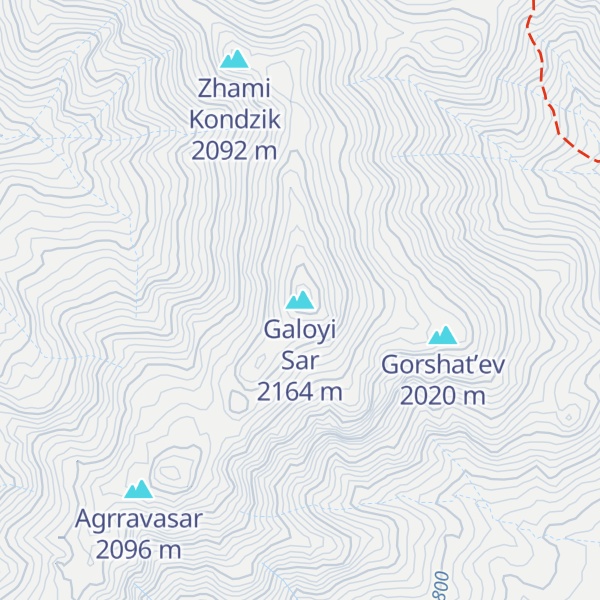Map of Galoyi Sar