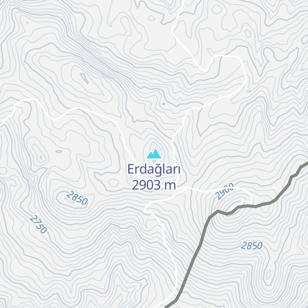 Map of Erdağları