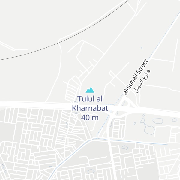 Map of Tulul al Kharnabat
