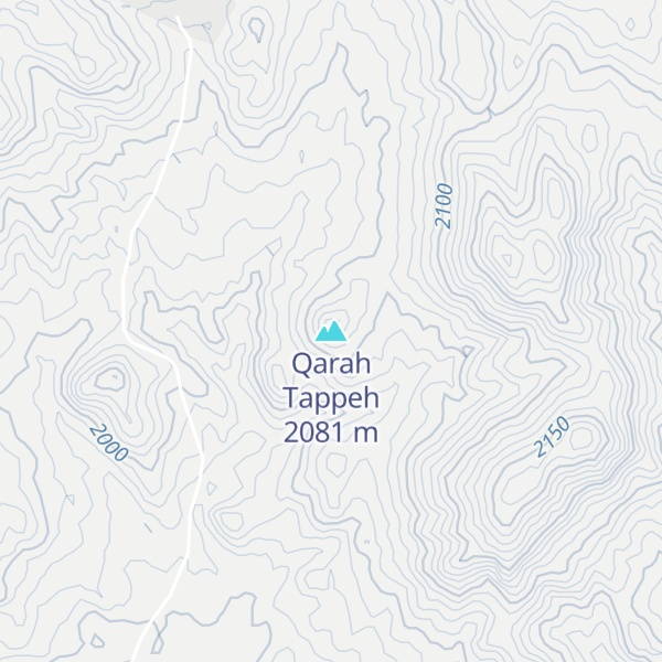 Map of Qarah Tappeh