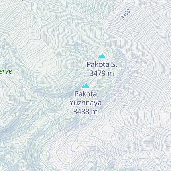 Map of Pakota Yuzhnaya