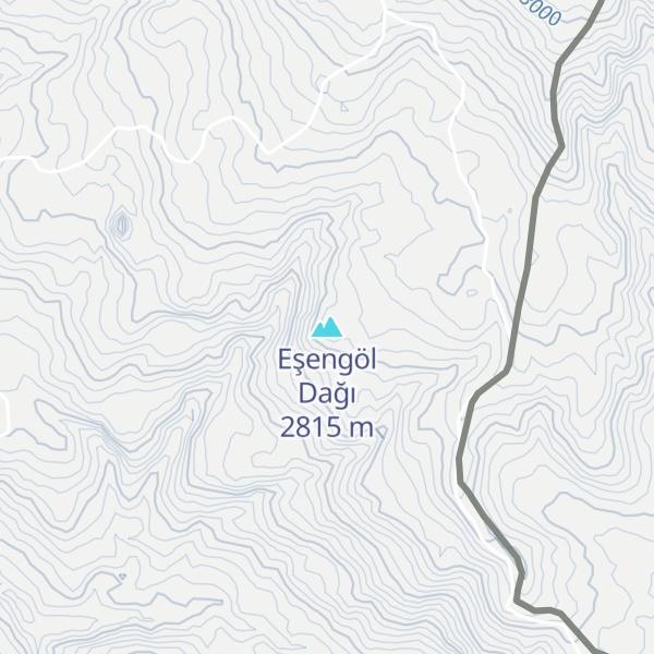 Map of Eşengöl Dağı