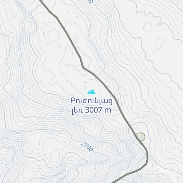 Map of Բուժունյաց լեռ