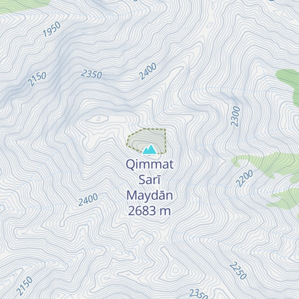 Map of Qimmat Sarī Maydān