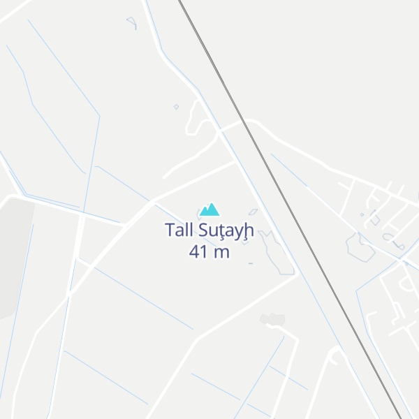 Map of Tall Suţayḩ
