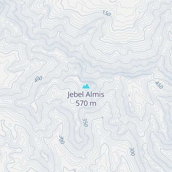 Map of Jebel Almis