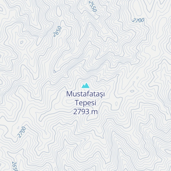 Map of Mustafataşı Tepesi