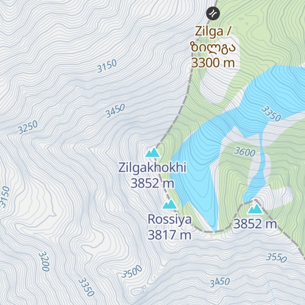 Map of Zilgakhokhi