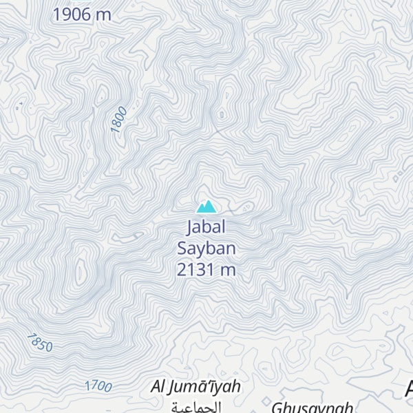 Map of Jabal Sayban