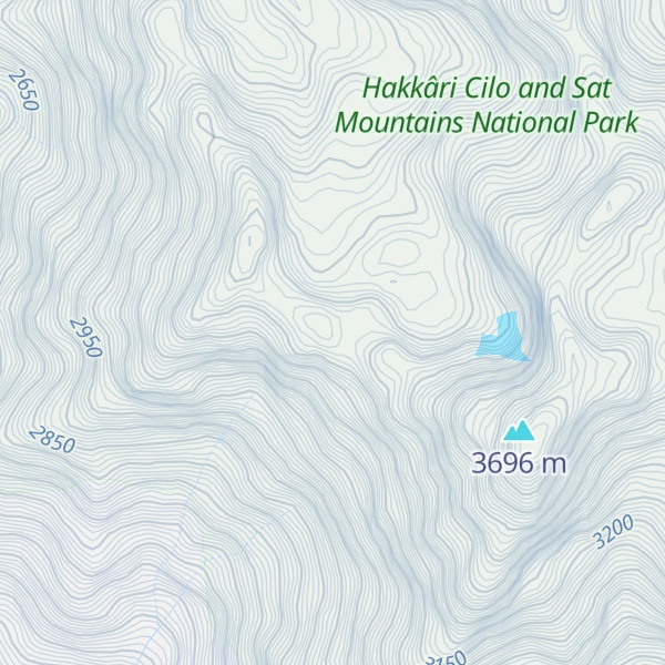 Map of Satsivrisi Dağı