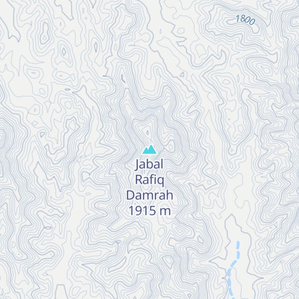 Map of Jabal Rafiq Damrah