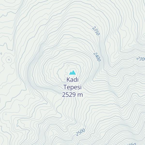 Map of Kadı Tepesi