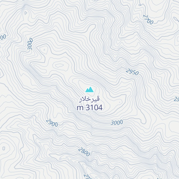 Map of قیرخلار