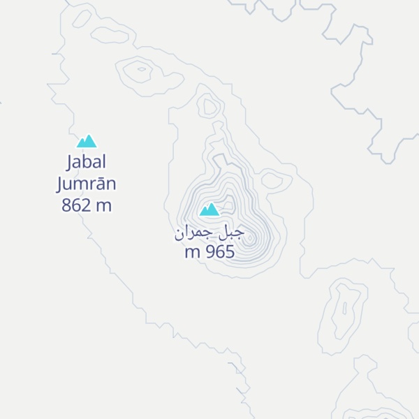 Map of جبل جمران
