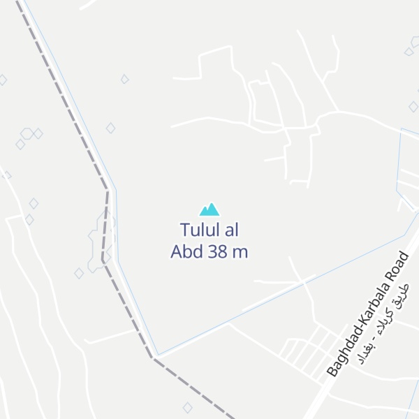 Map of Tulul al Abd