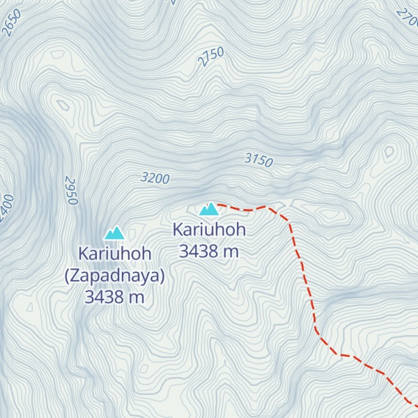 Map of Kariuhoh