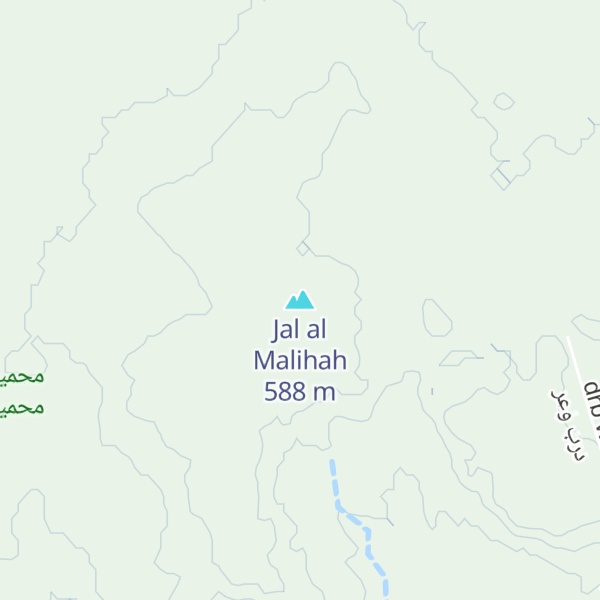 Map of Jal al Malihah