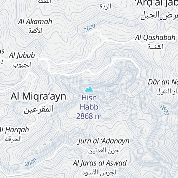 Map of Hisn Habb