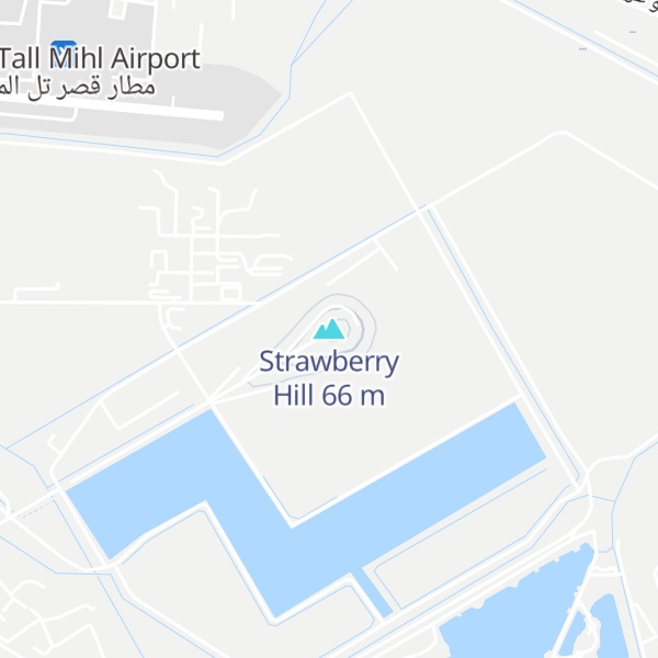 Map of Strawberry Hill