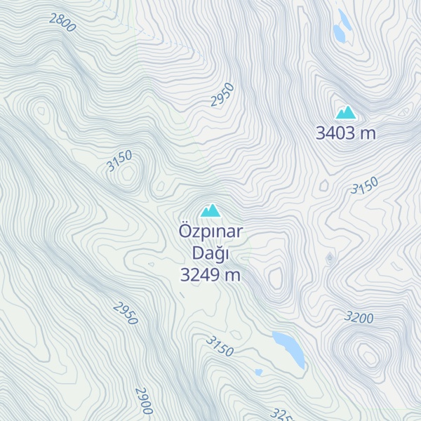 Map of Özpınar Dağı